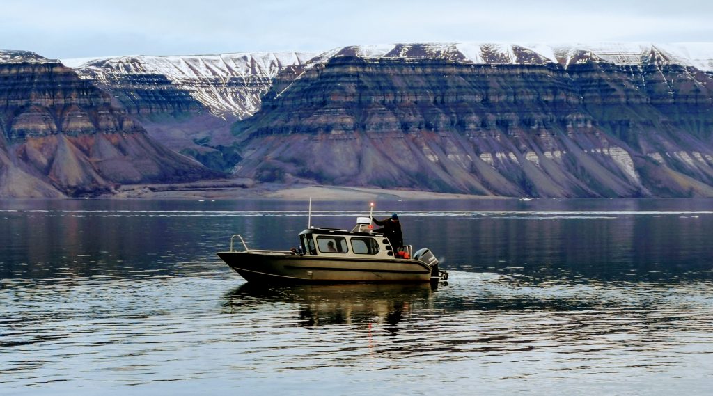 Jaktlandskap på Svalbard