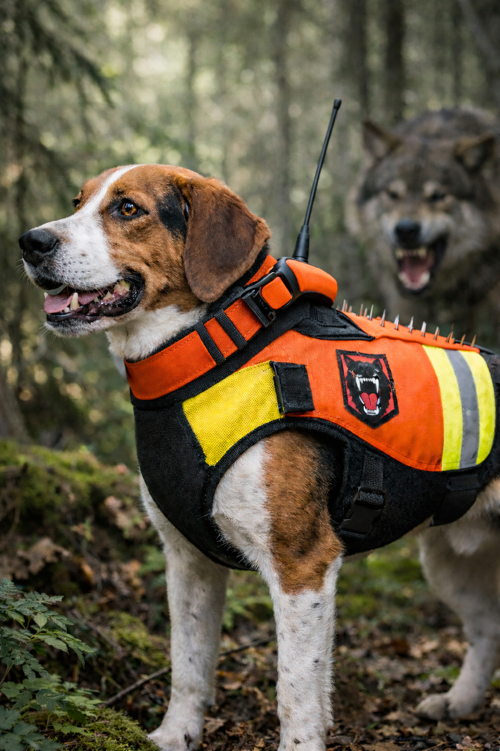 Ulv vernevest hund