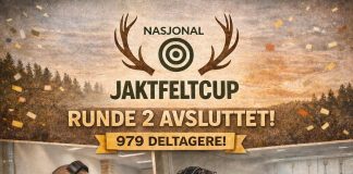 Nasjonal 15m Jaktfeltcup – Runde 2 er avsluttet